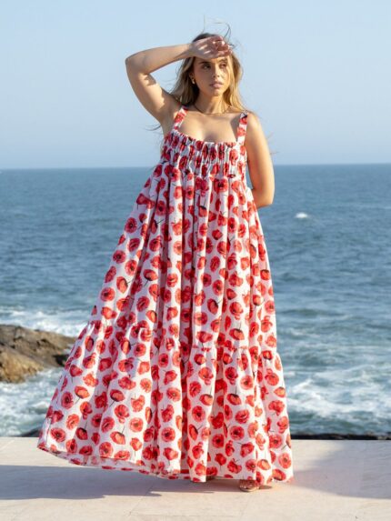 VESTIDO PAPOILA PONTO CHIC