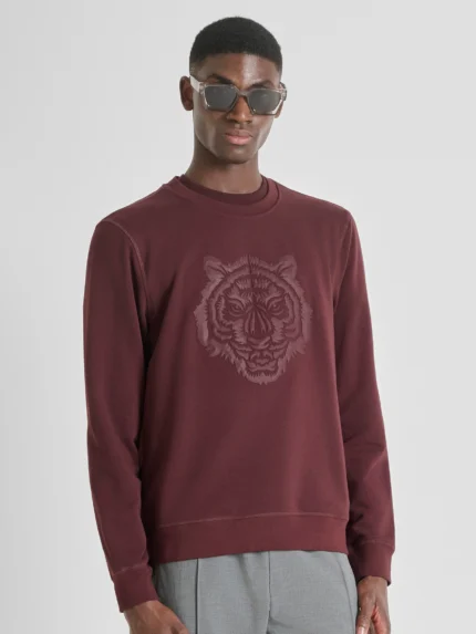 CAMISOLA BORDO COM ESTAMPADO TIGRE ANTONY MORATO