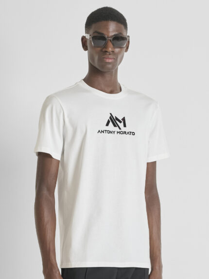 T-SHIRT BRANCA LOGOTIPO ANTONY MORATO