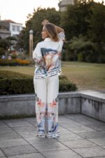 CONJUNTO CAMISA E PANTALONA ESTAMPADO PONTO CHIC - Image 7
