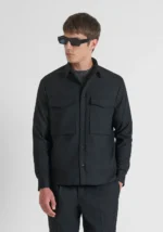 CAMISA RELAXED FIT PRETA  ANTONY MORATO