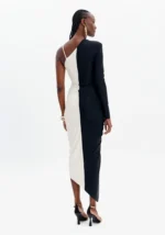 VESTIDO MIDI BICOLOR LANÇA PERFUME - Image 3