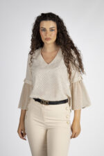 BLUSA ESTAMAPADO PINTAS SILVINA CAMPOS