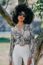 BLUSA ANIMAL PRINT SILVINA CAMPOS