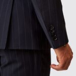 FATO AZUL COM RISCA DE GIZ SLIM FIT ZOLF - Image 5
