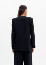BLAZER PRETO COM DETALHE DE BRILHOS LANÇA PERFUME - Image 3