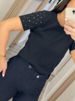 T-SHIRT PRETA SILVINA CAMPOS - Image 2
