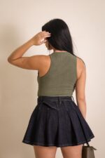 BODY VERDE TROPA PONTO CHIC - Image 4