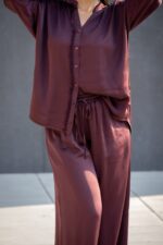 CAMISA BORGONHA COM FRANJAS RUGA - Image 6