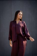 CAMISA BORGONHA COM FRANJAS RUGA - Image 8
