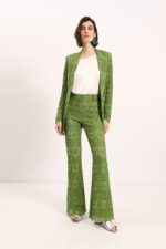 CALÇA EM RENDA VERDE DIXIE