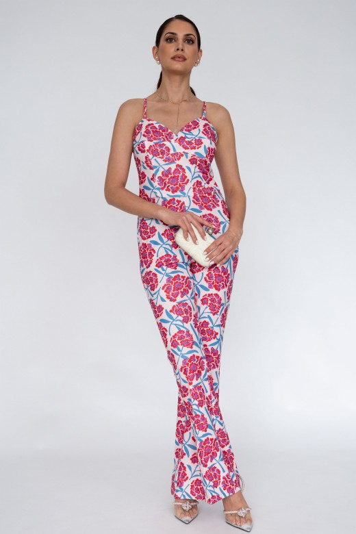 1682607590_c2e3f83ec2709431deeb7084de5a5958 MACACÃO COM ESTAMPA FLORAL MULTICOLOR FERRACHE - Image 1