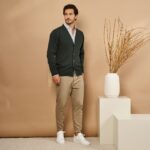 CARDIGAN COM BOTÕES VERDE ESCURO ZOLF - Image 2