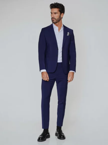 FATO AZUL ROYAL SLIM FIT ZOLF