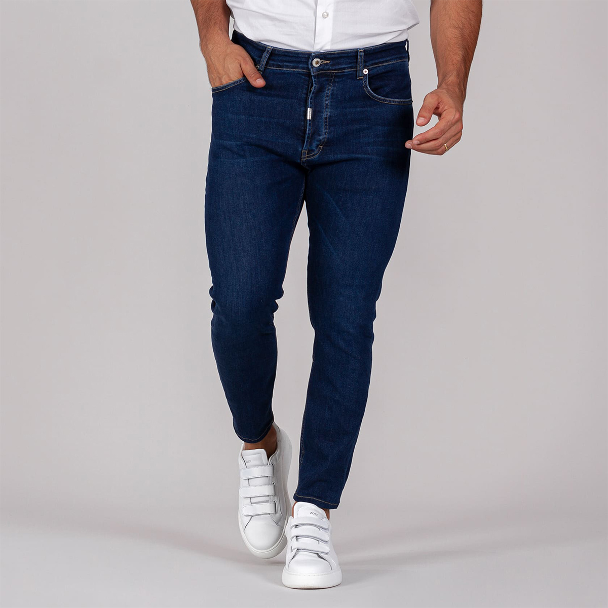 234011003_1 DENIM ESCURA SLIM FIT ZOLF - Image 1