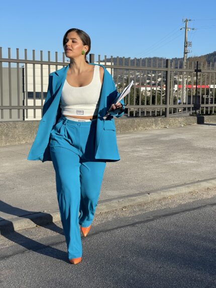 BLAZER AZUL DE ALFAIATARIA DIXIE
