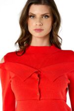 CAMISOLA VERMELHA COM BABADOS NO SECRETS - Image 3