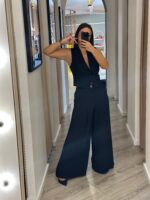 CALÇA WIDE LEG PRETA IMPERIAL - Image 2