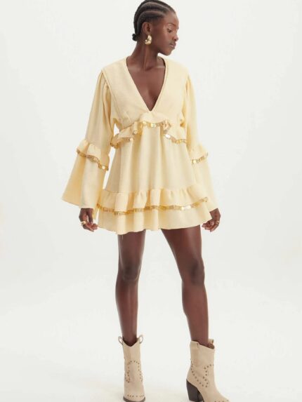 VESTIDO EVASÊ LANÇA PERFUME