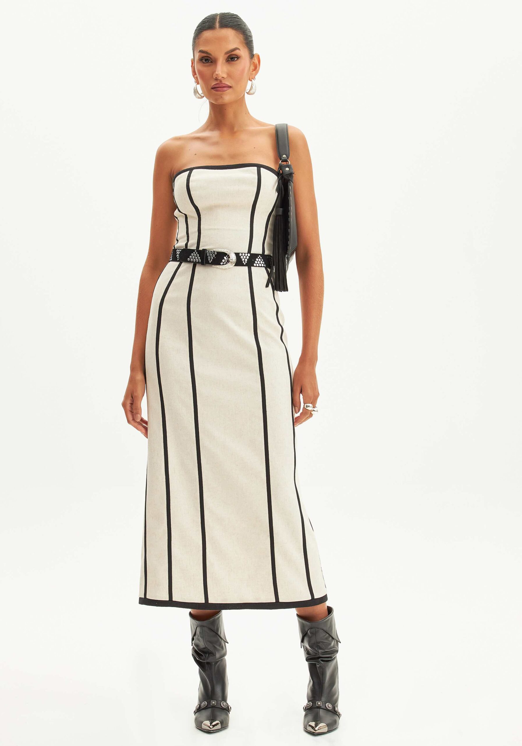 502VE008631_1-scaled VESTIDO LISTRADO COM CINTO LANÇA PERFUME - Image 1
