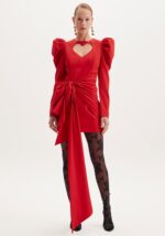 VESTIDO CURTO VERMELHO RECORTE CORAÇÃO LANÇA PERFUME - Image 6