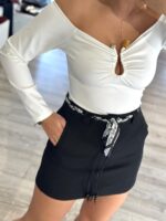 BODY BRANCO COM PORMENOR NO PEITO PONTO CHIC - Image 3