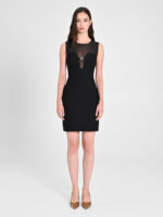 VESTIDO PRETO CURTO COM TRANSPARENCIA RINASCIMENTO - Image 2