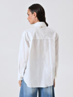 CAMISA BRANCA COM BOTÕES METÁLICOS RINASCIMENTO - Image 6