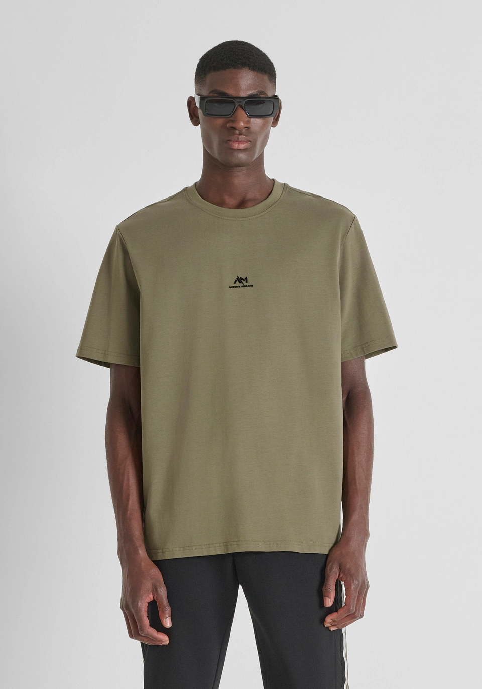MMKS02549-FA100258-4088_01 T-SHIRT VERDE COM LOGO ANTONY MORATO - Image 1
