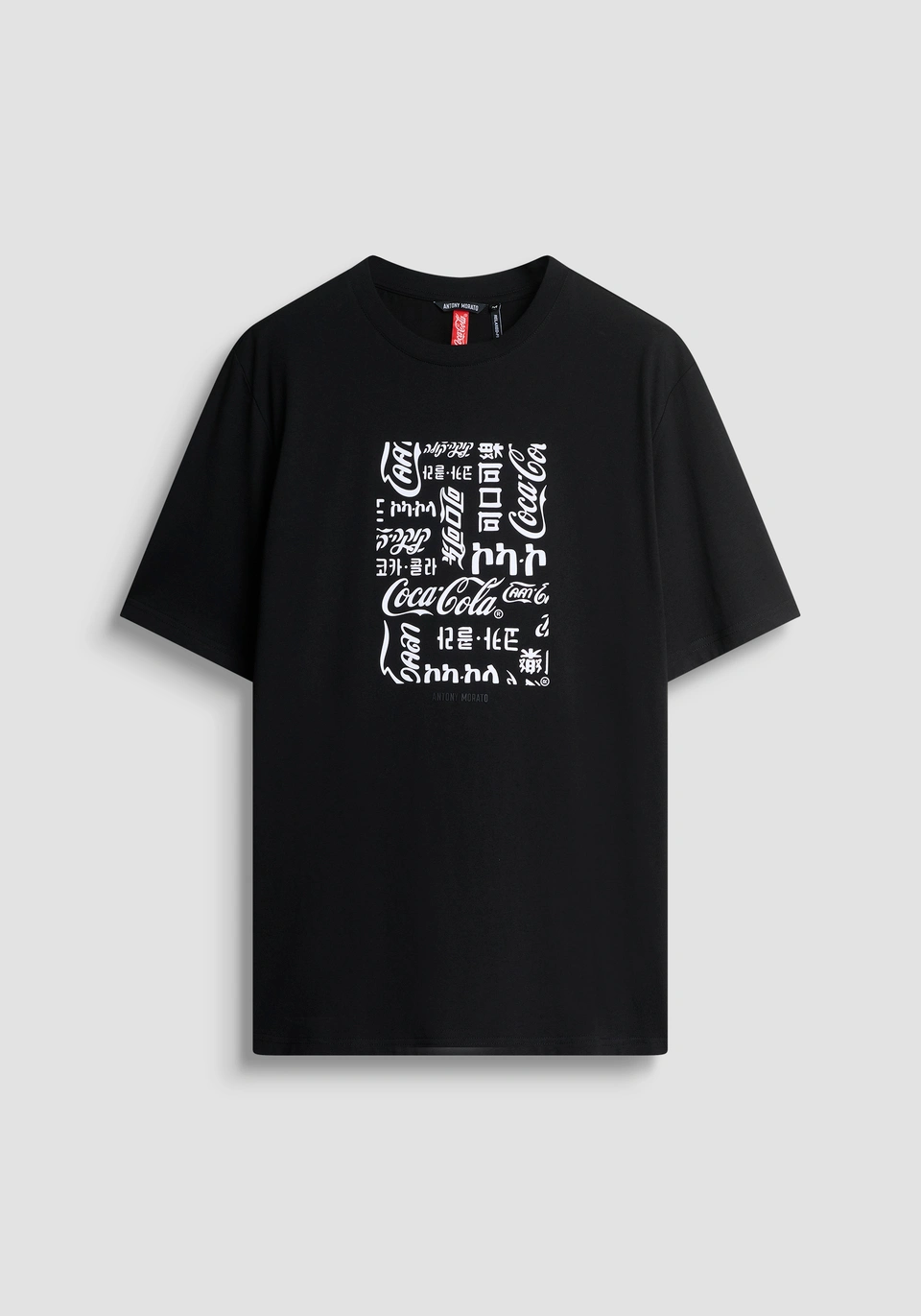 MMKS02581-FA100240-9000_07 T-SHIRT PRETA COCA-COLA x ANTONY MORATO - Image 1