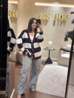 CARDIGAN COM RISCAS DIXIE