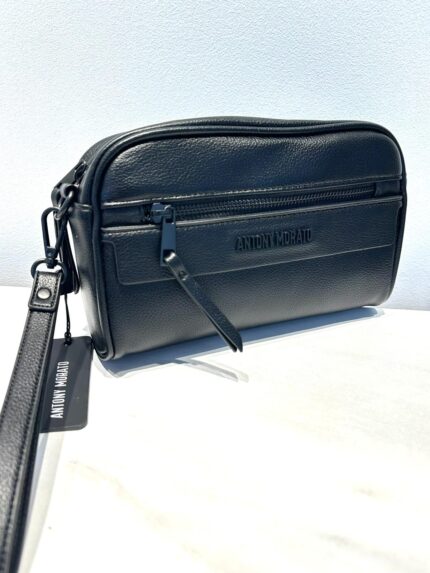 BOLSA PRETA DE MÃO ANTONY MORATO