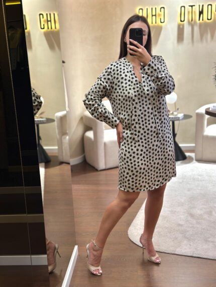 VESTIDO ANIMAL PRINT RINASCIMENTO