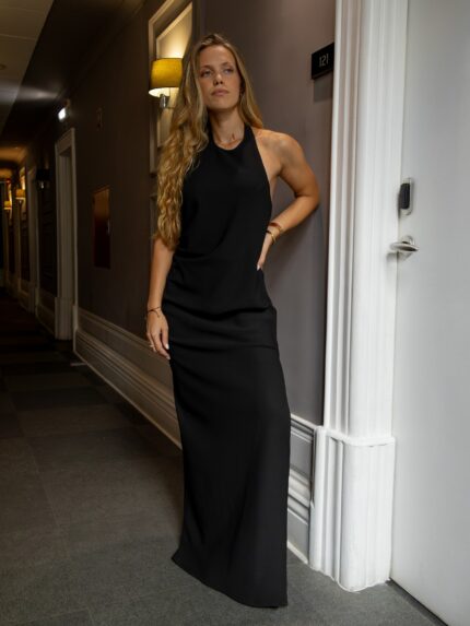 VESTIDO LONGO PRETO ELEH