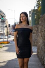 VESTIDO PRETO COM BRILHO CAI-CAI ELEH - Image 3