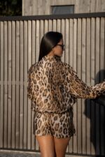 CASACO ANIMAL PRINT LEOPARDO PONTO CHIC - Image 5