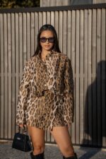 CASACO ANIMAL PRINT LEOPARDO PONTO CHIC - Image 2