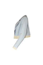 BLAZER CROPPED AZUL PUNHO COMBINADO SAHOCO - Image 5