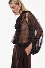 BLUSA ANIMAL PRINT COM LAÇO IMPERIAL - Image 5