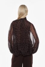 BLUSA ANIMAL PRINT COM LAÇO IMPERIAL - Image 4