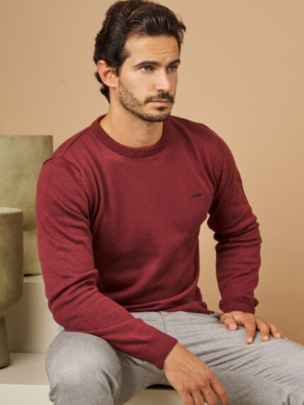 CAMISOLA TRICOT DECOTE REDONDO BORDEUX ZOLF