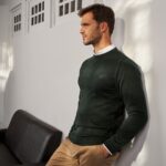CAMISOLA TRICOT DECOTE REDONDO VERDE ZOLF