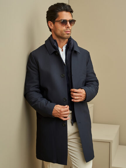 GABARDINE IMPERMEÁVEL AZUL ZOLF