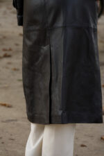 CASACO COMPRIDO EM PELE CASTANHA FLO&CLO - Image 7