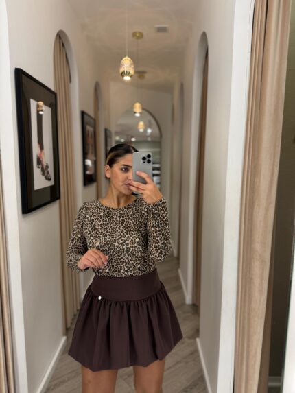CAMISOLA LEOPARDO RINASCIMENTO