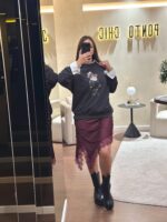 SWEATSHIRT PRETA COM URSO APLICADO DIXIE - Image 4