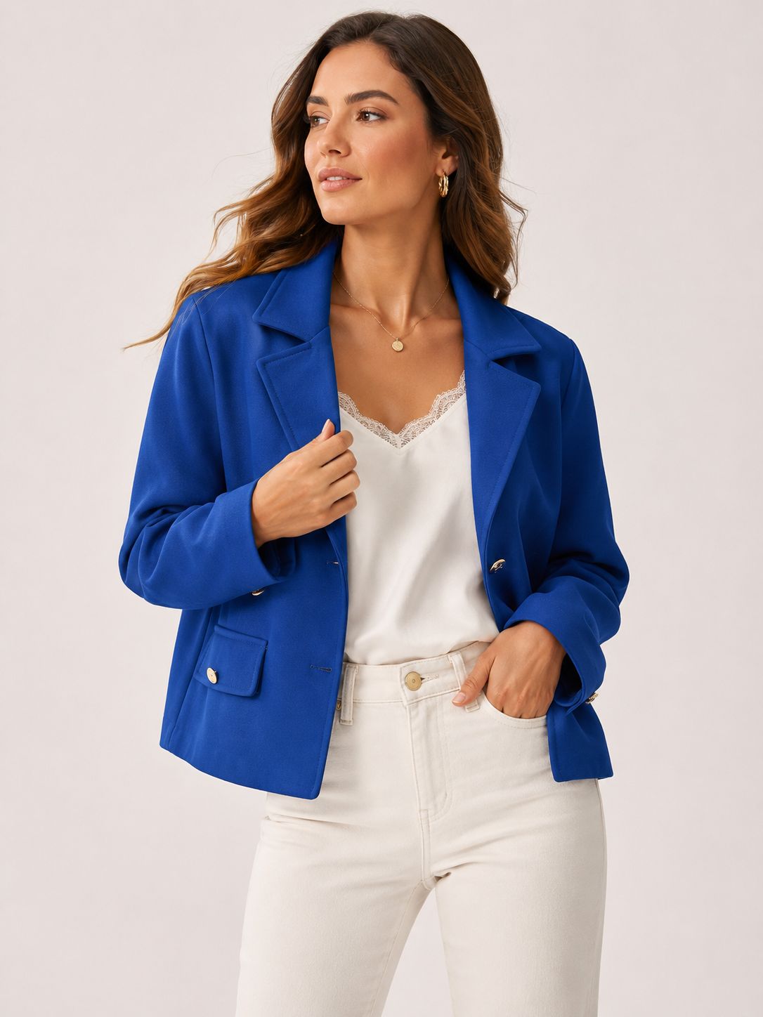 WhatsApp Image 2026-05-25 at 15.36.59 BLAZER CURTO AZUL RINASCIMENTO - Image 1