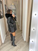 QUISPO PRETO COM PELO PONTO CHIC - Image 6