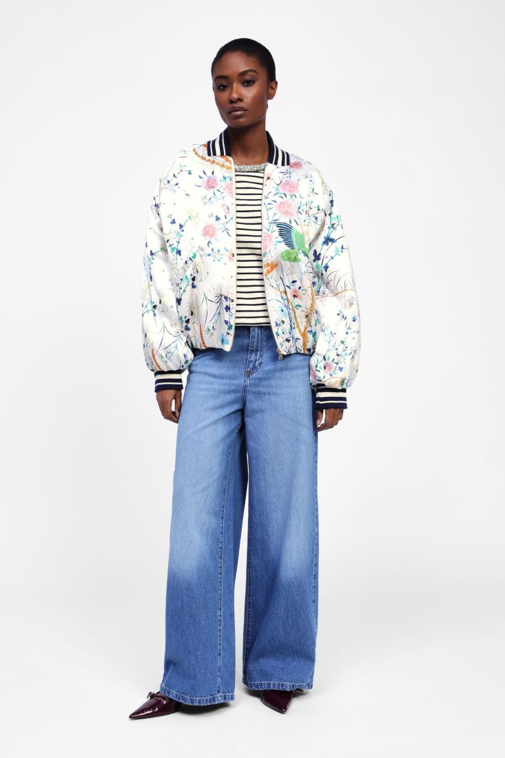 01698_P881W095_IF CALÇA JEANS AZUL COM CORTE RECTO DIXIE - Image 1