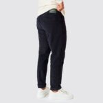 CALÇA BOMBAZINE AZUL COM CORDÃO ZOLF - Image 2